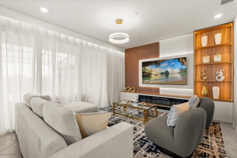 Salas de Estar e Jantar Sofisticadas